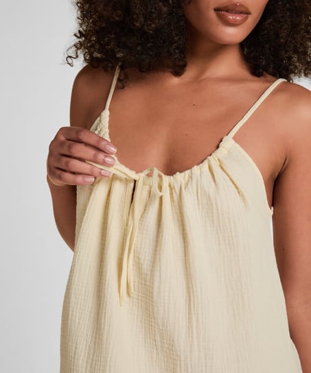 Muslin Slipdress, Yellow