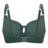 Grace Padded Underwired Bra, Green
