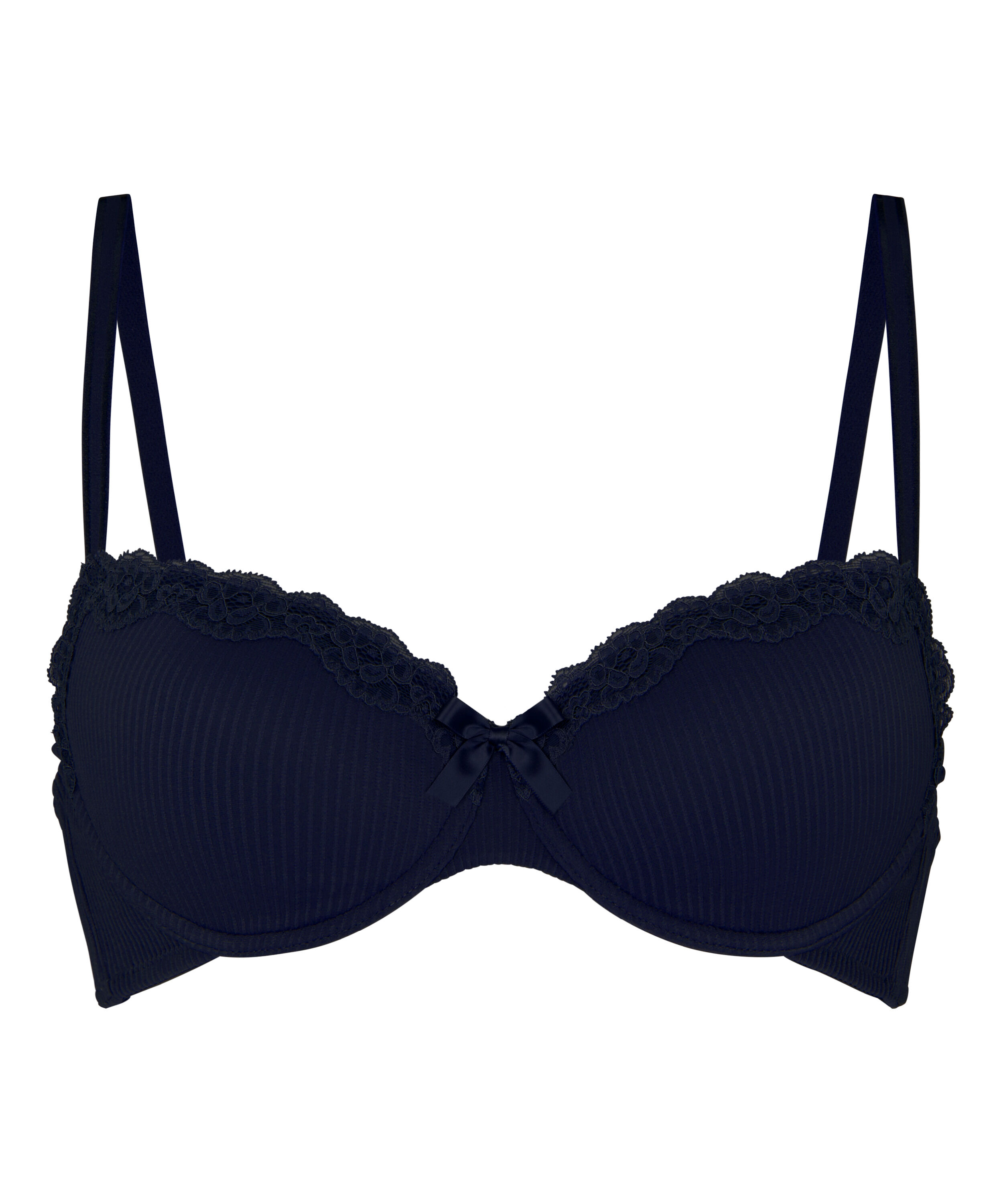 Lola Padded Underwired Bra, Blue