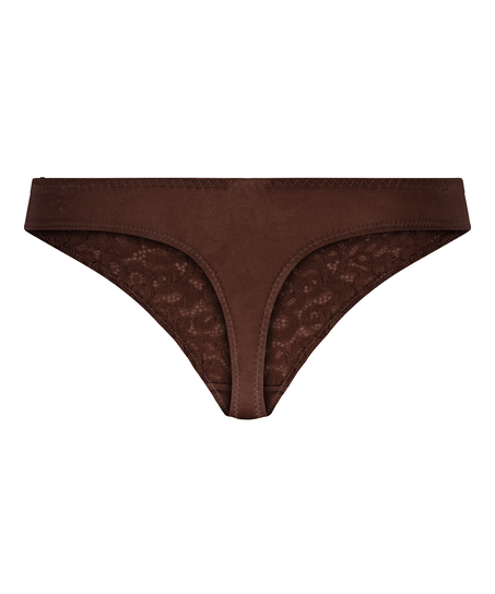 Marine Thong, Brown