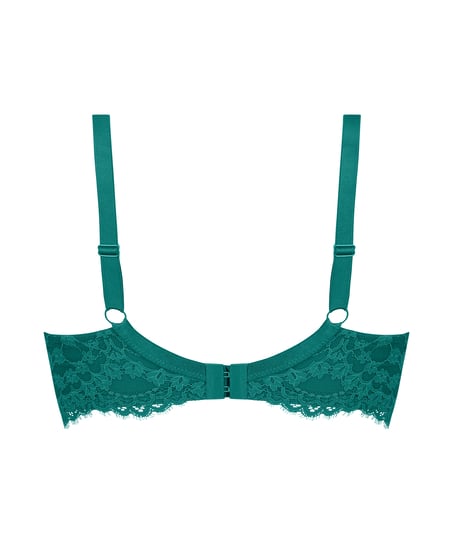 Daisy Non-Padded Underwired Bra, Green