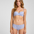Marine Padded Underwired Bra, Purple