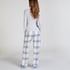 Petite Flannel Pyjama Pants, Blue