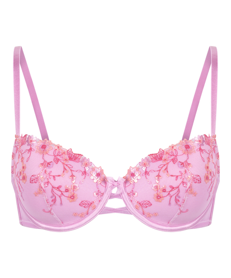 Lillia Padded Underwired Bra, Pink