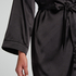 Satin Kimono, Black