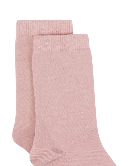 Modal Crew Socks, Pink