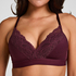 Sophie Padded Non-Underwired Bra, Purple