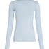 super soft Boatneck shirt with Cashmere, Blue