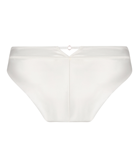 Highleg Brazilian Millie, White