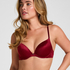 Padded Underwired Bra Jackie, Red