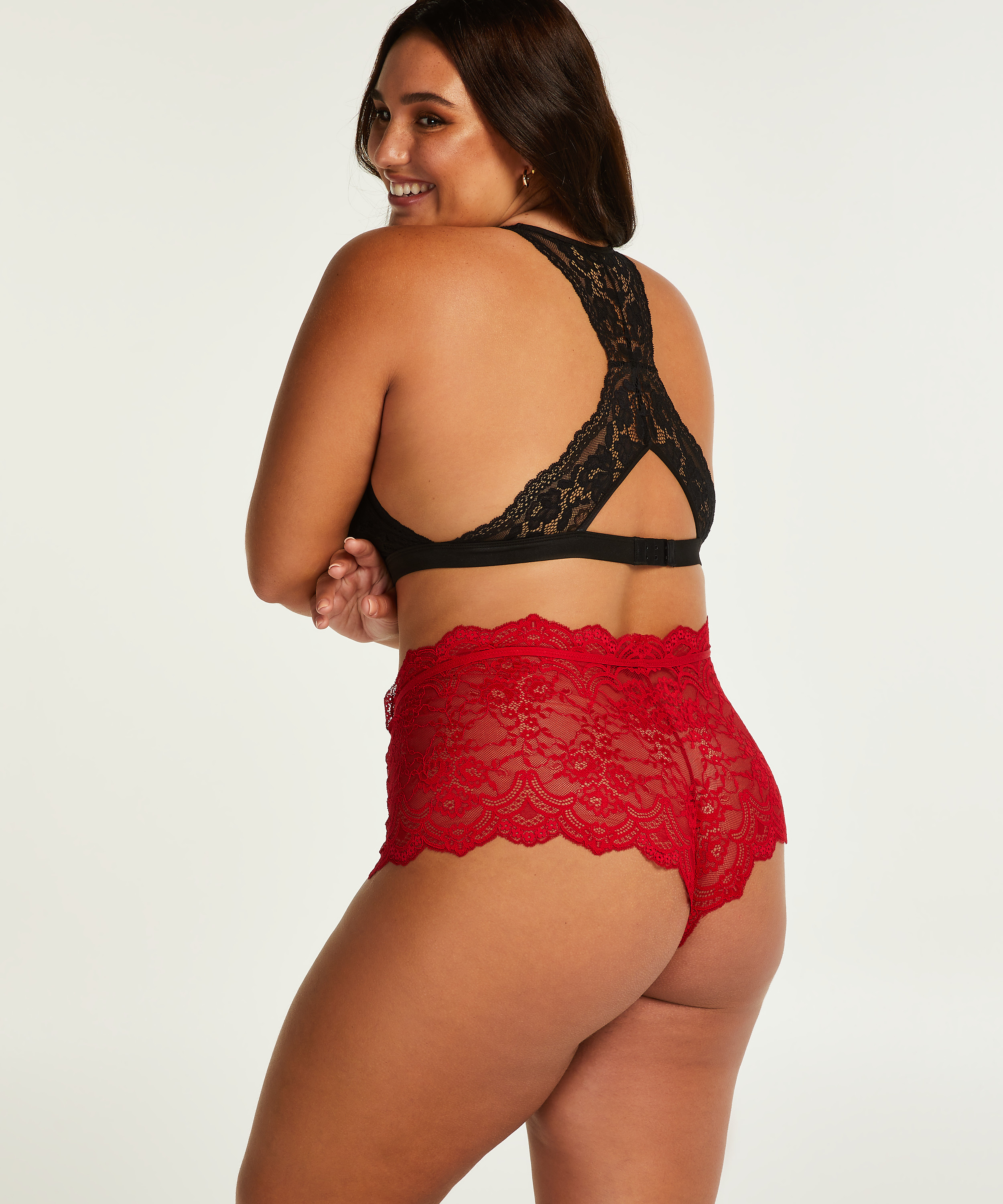 May Boxer Curvy, Red, main