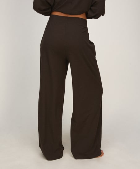 PANT WL PREMIUM RIB JERSEY, Brown