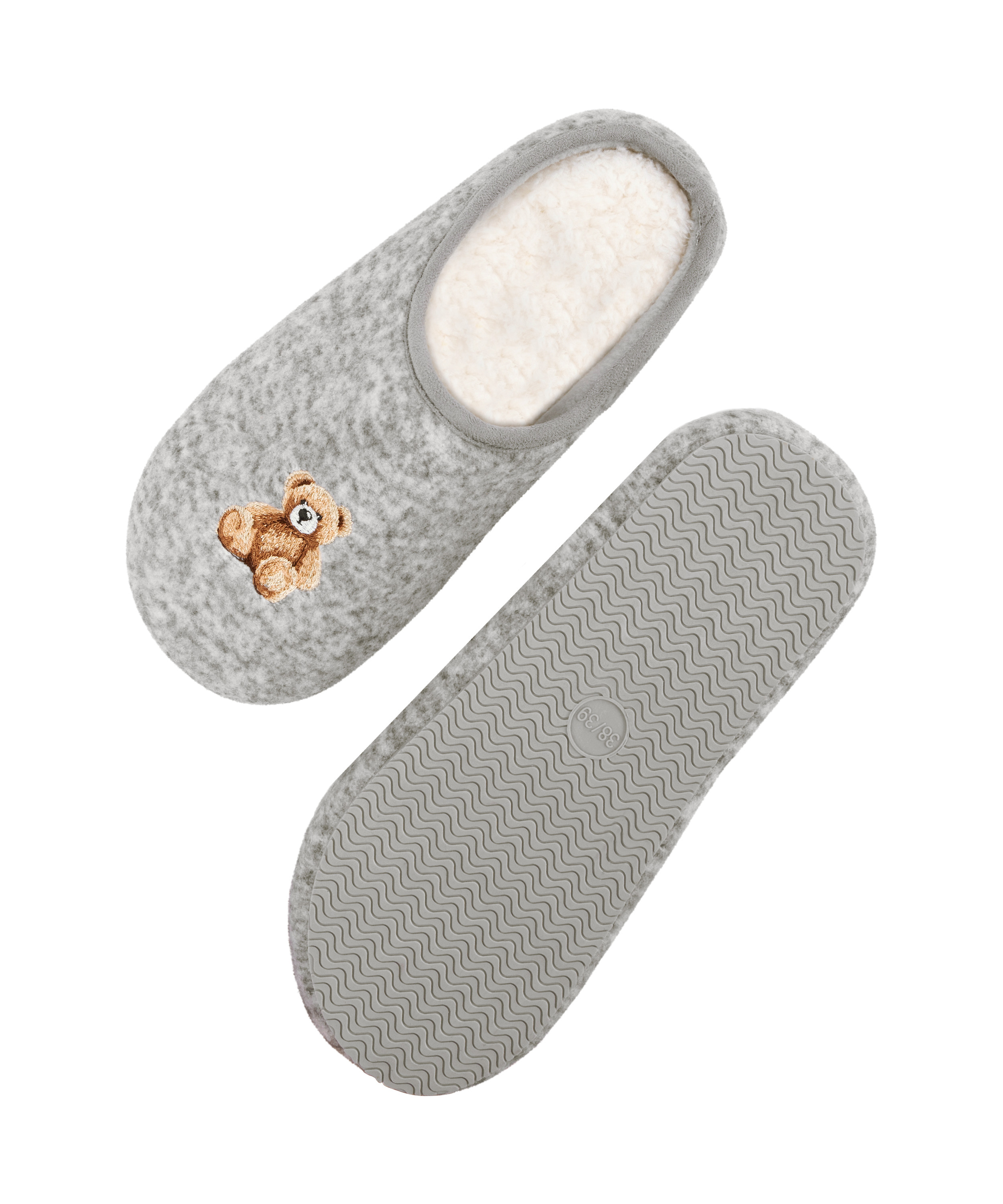 Slippers Ivy, Gray, main