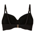 Luxe Non-Padded Underwired Bikini Top, Black