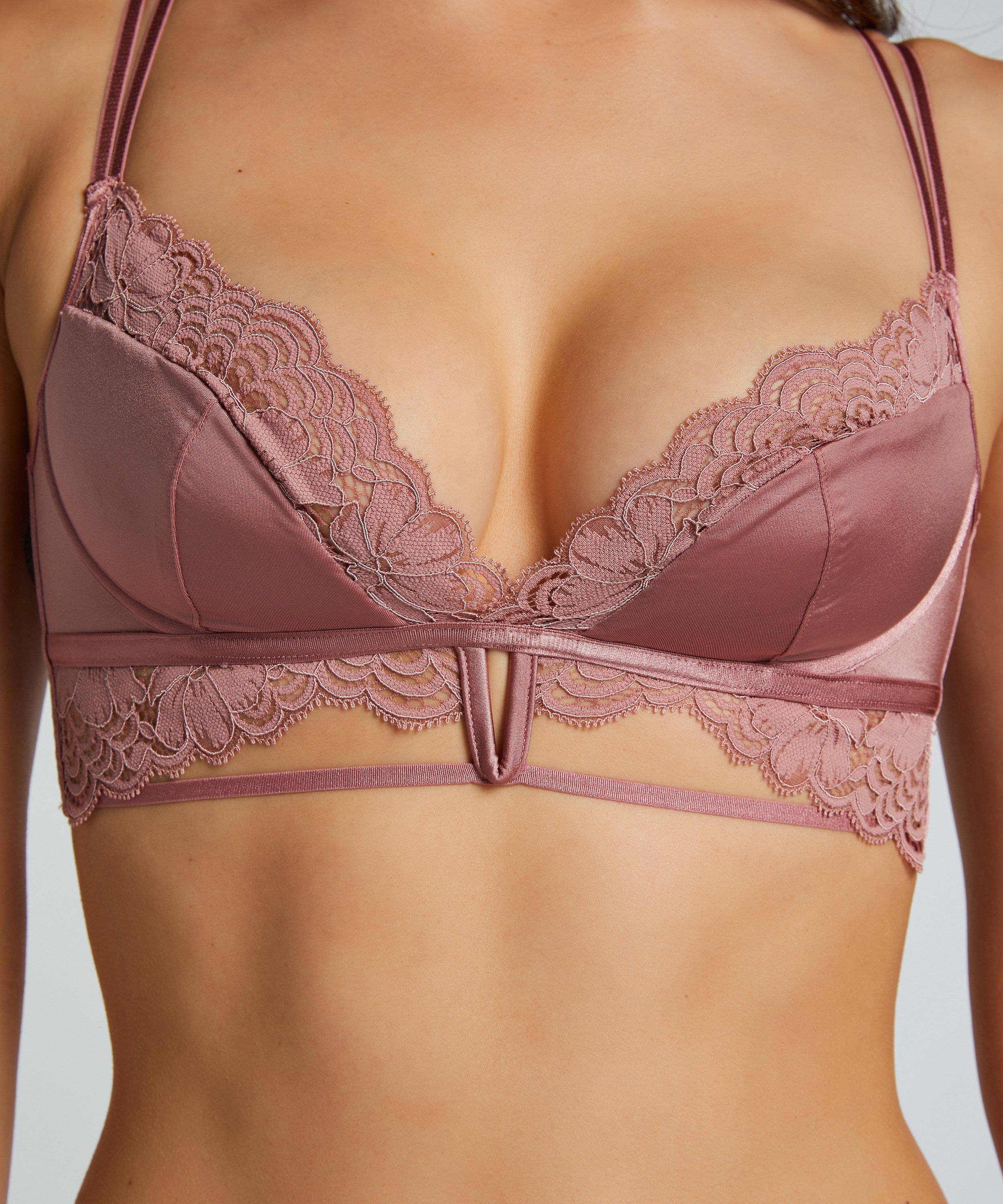 Lainey Bralette, Pink, main