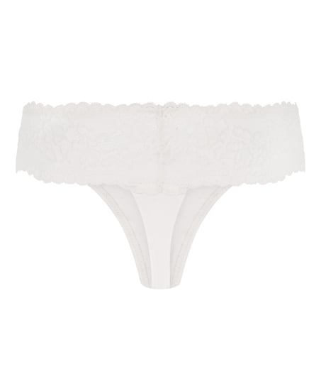 Florence Thong Boxers, White