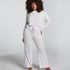 Pointelle Pyjama Pants, Beige
