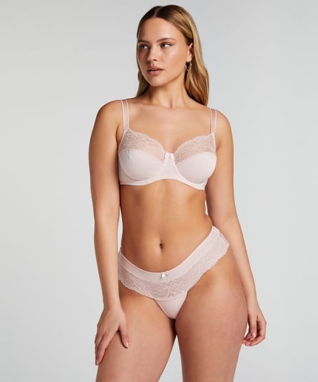 Sophie Non-Padded Underwired Bra, Pink