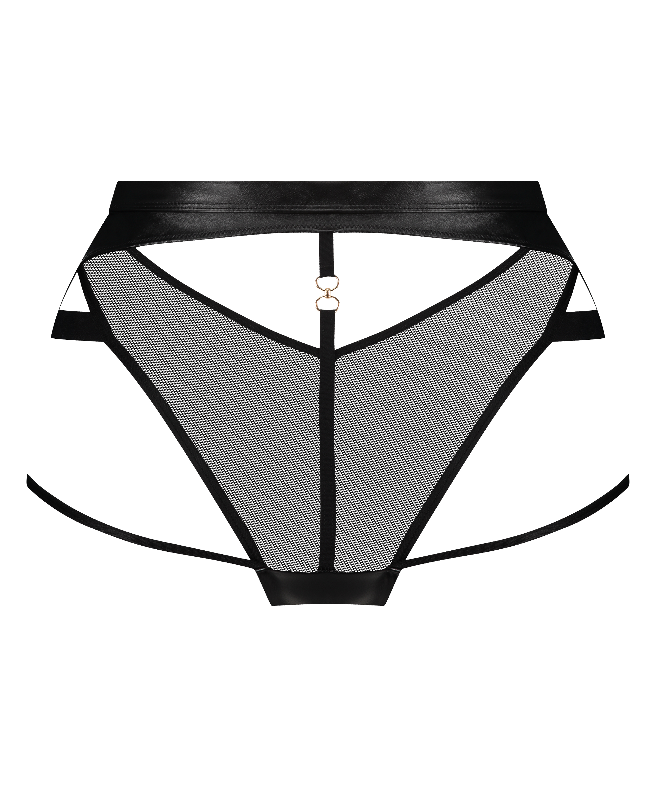 Faye high leg Brazilian, Black, main