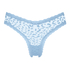 Zena V-shaped Brazilian, Blue