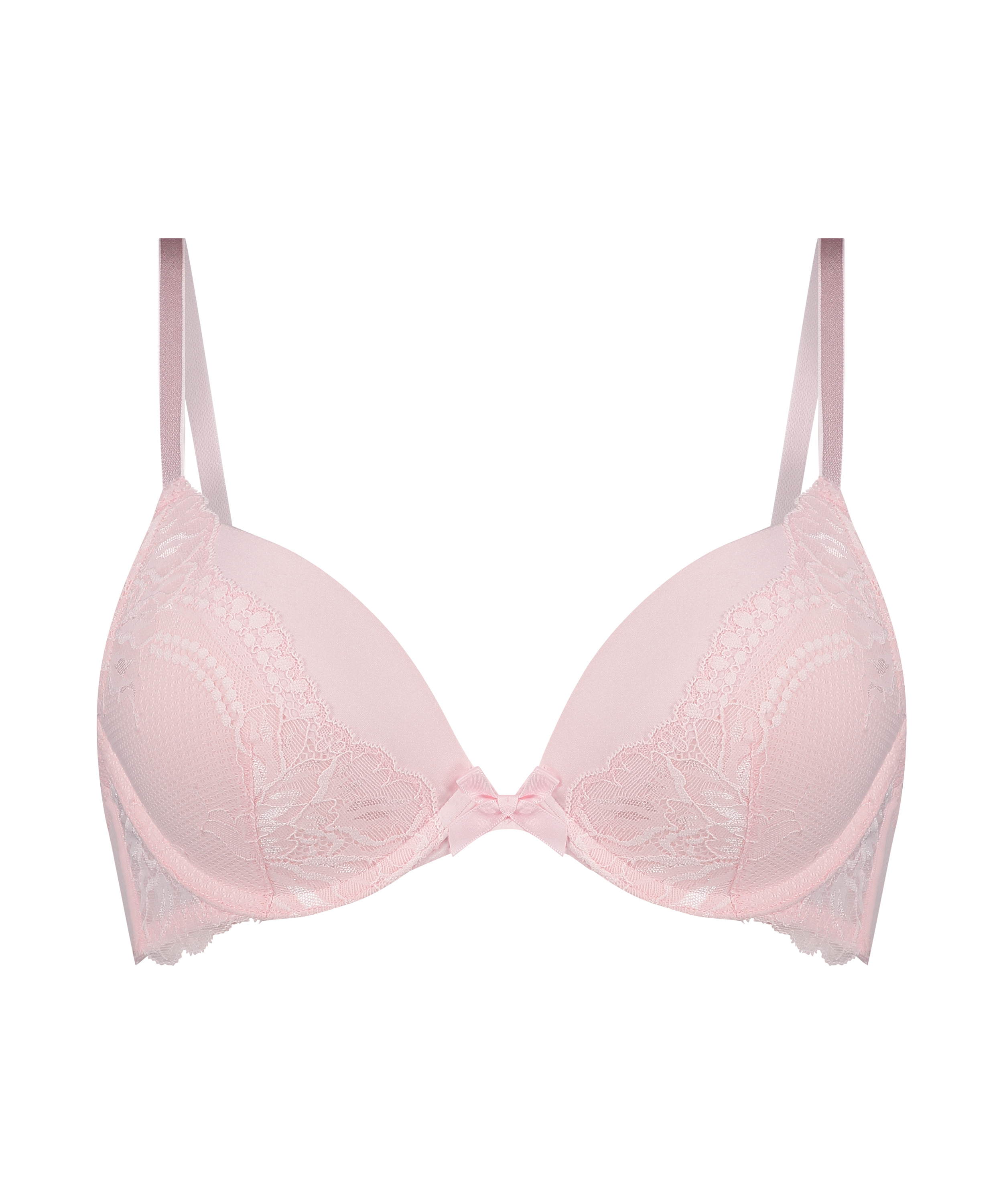 Kimberley Padded Push-Up Underwired Bra, Pink, main