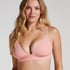 Smooth Triangle Bralette, Pink