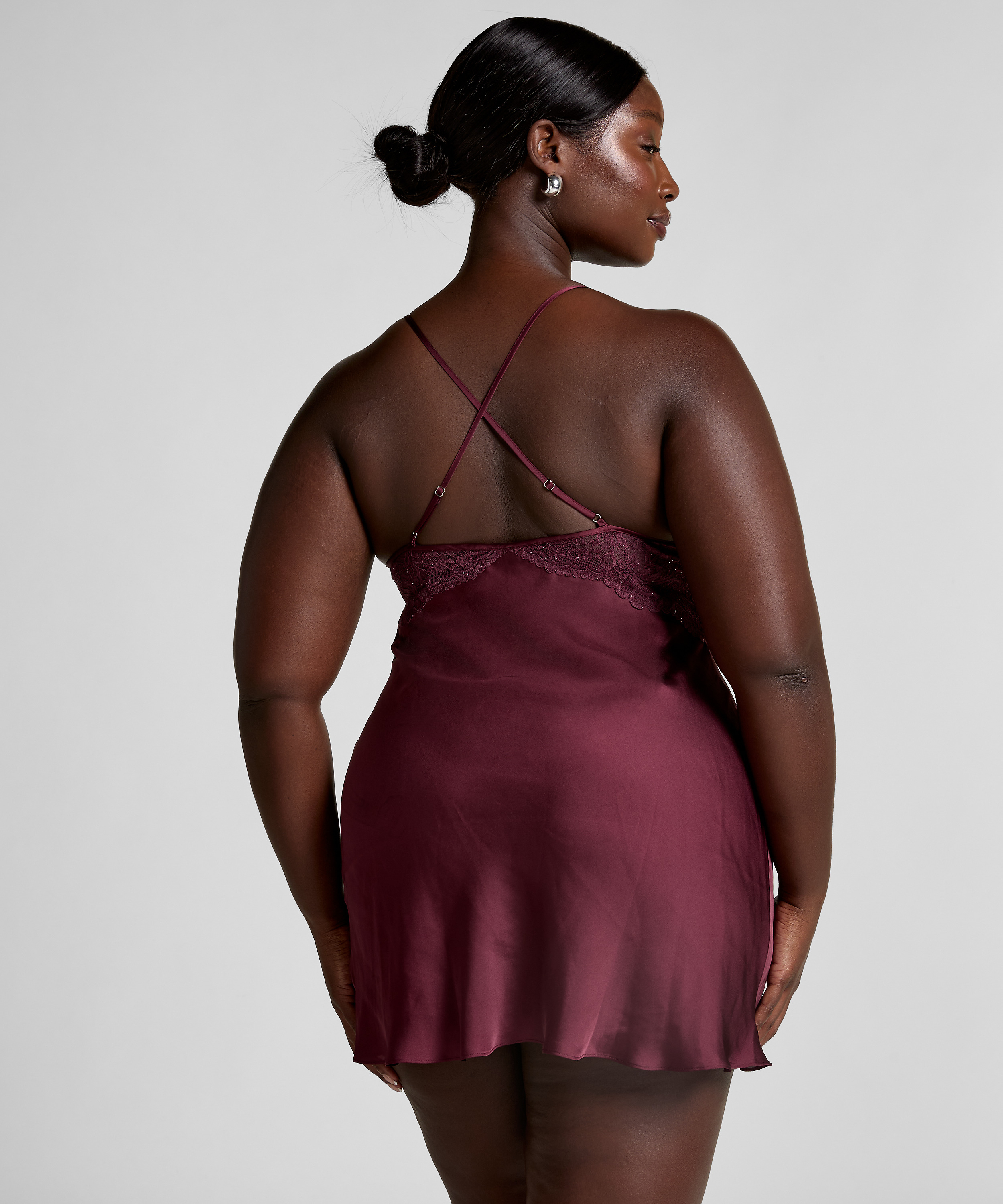 Isadora Slipdress, Red, main