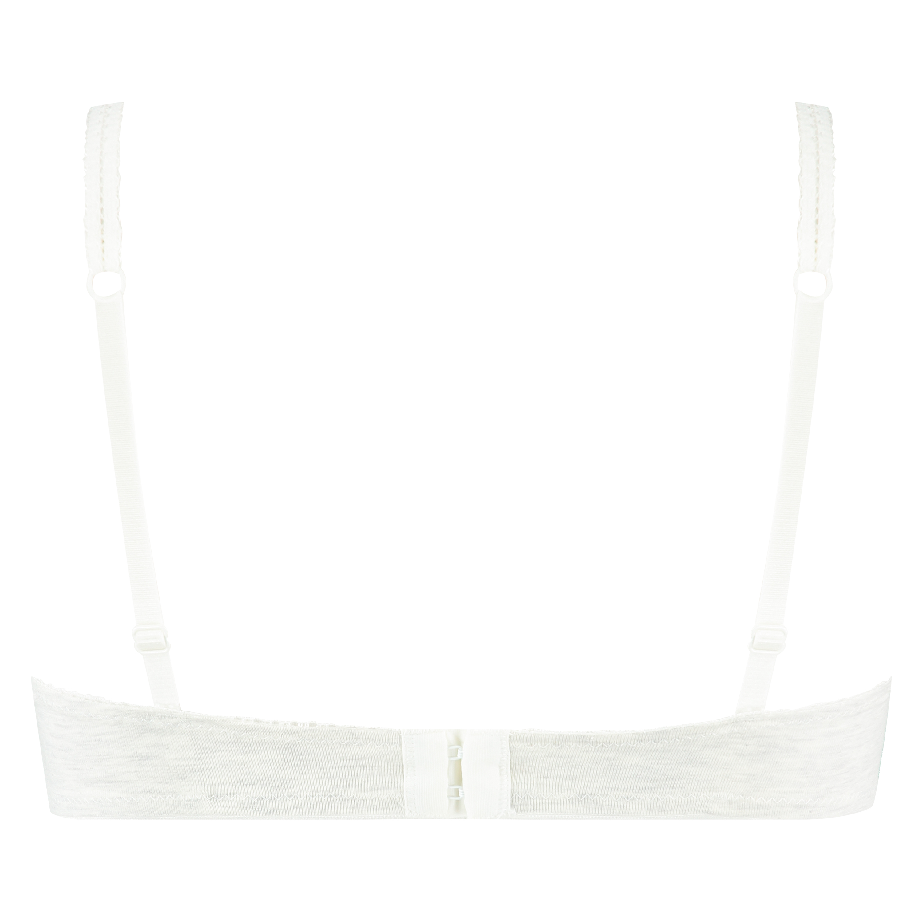 Secret Lace cotton padded underwired bra, Gray, main