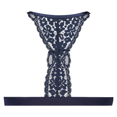 Marina Padded Triangle Bralette, Blue