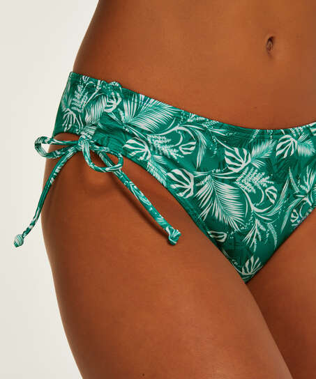 Bermuda High Waisted Bikini Bottoms Rebecca Mir, Green