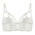 Kristina Non-Padded Underwired Longline Bra, White