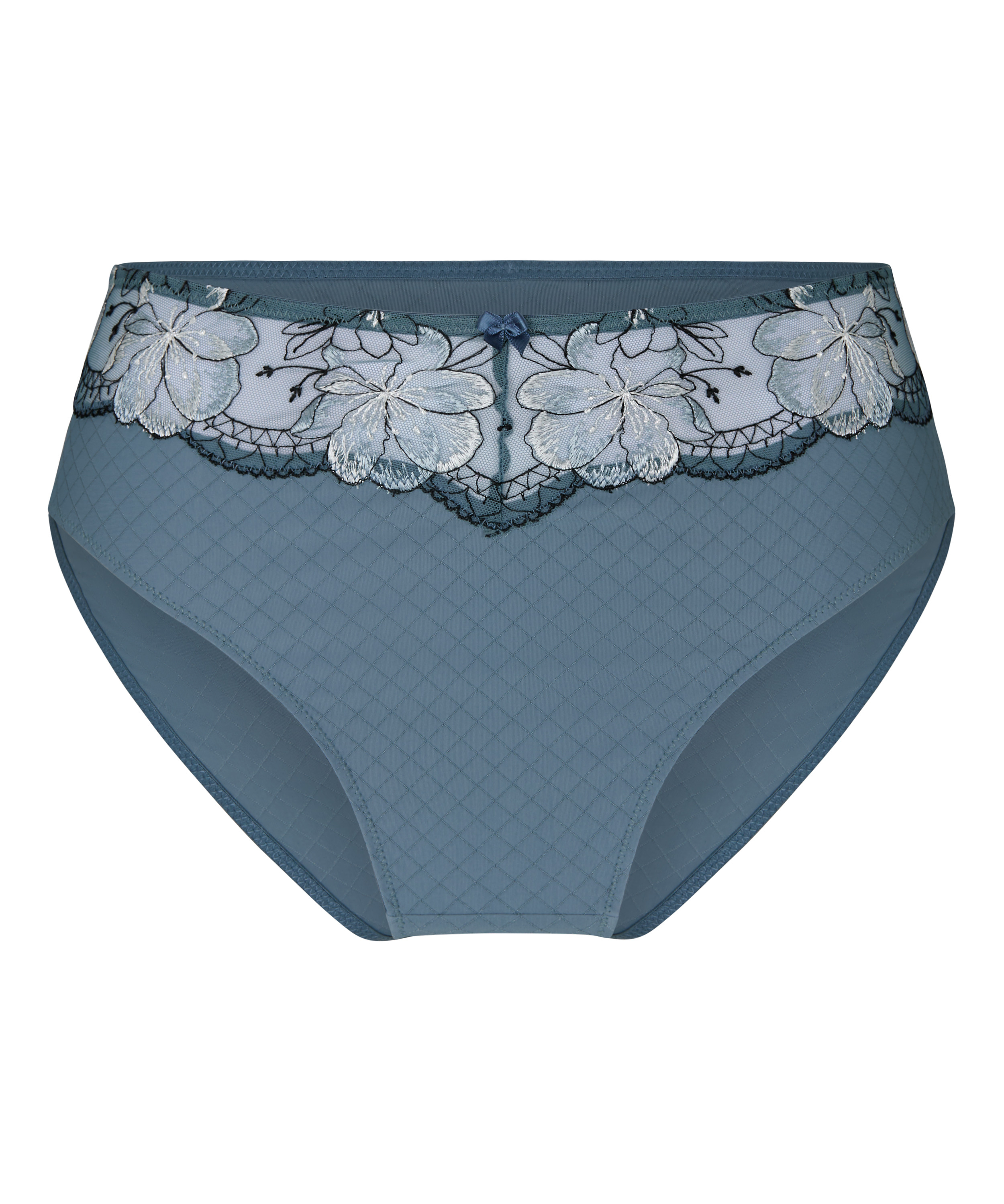 High Waisted Slip Helena, Blue, main
