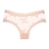 V-shaped Brazilian knickers mesh, Pink