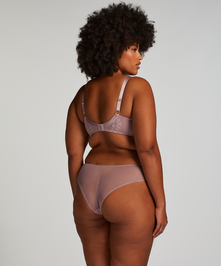 Daisy Non-Padded Underwired Bra, Purple