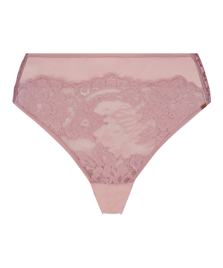 Zara High Thong, Pink
