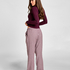 Pyjamaset Twill, Purple