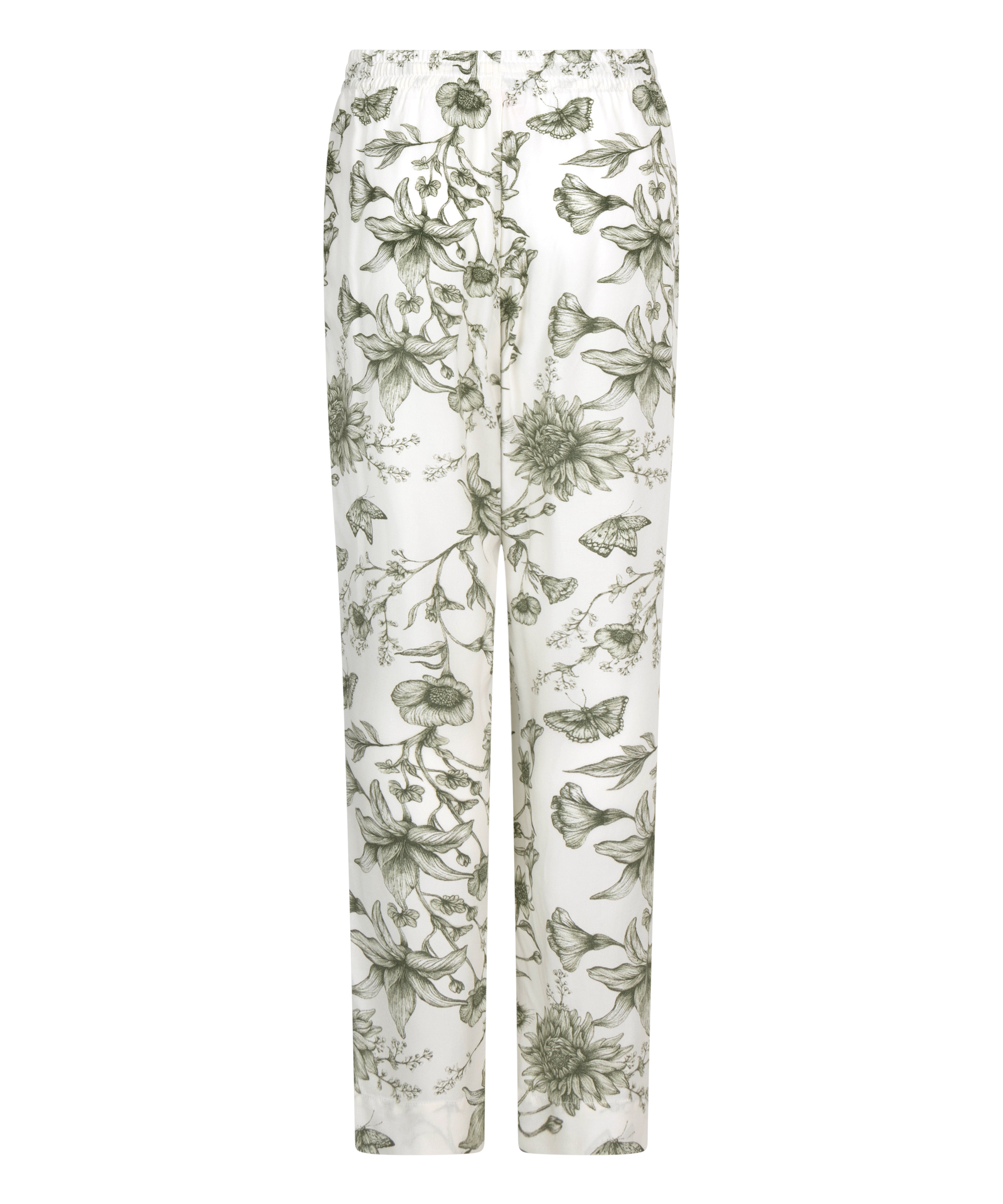 Petite Storylover Pyjama Pants, White, main