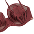 Ember Non-Padded Underwired Bra, Red