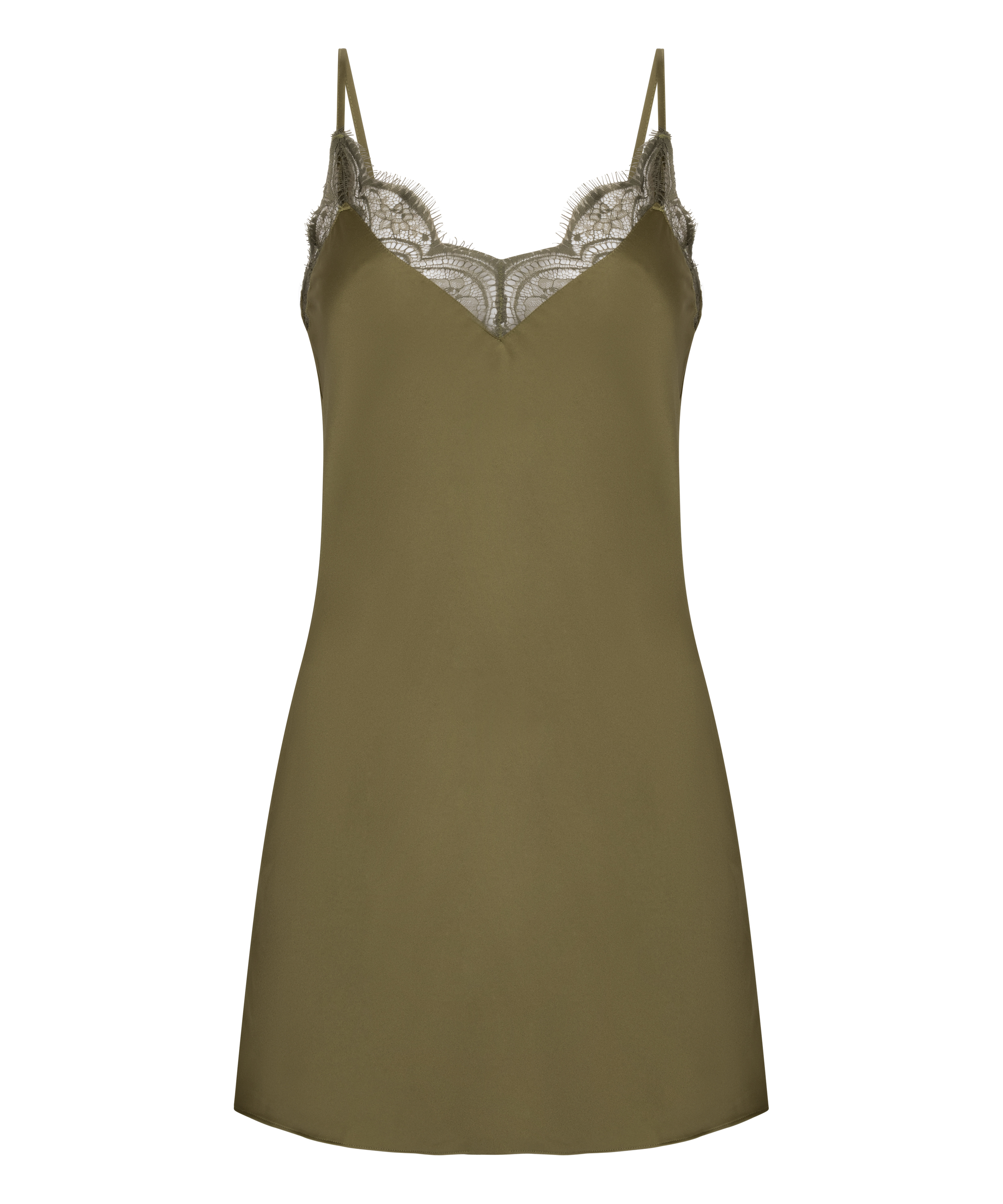 Slipdress Lace, Green, main