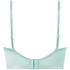 Ashley Padded Underwired Longline Bra, Blue