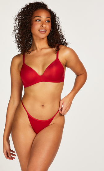 High-cut invisible thong for €8.99 - Thongs - Hunkemöller