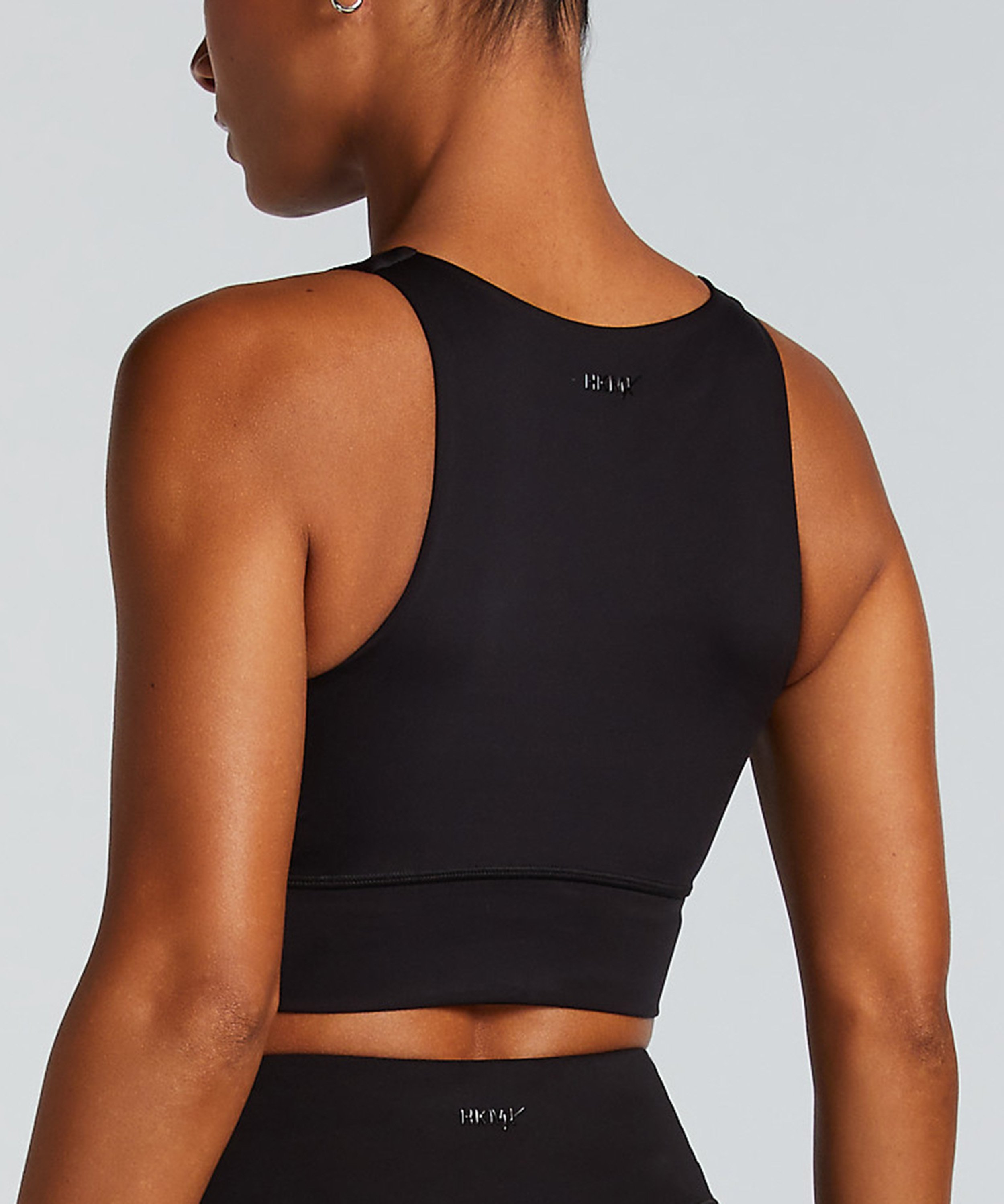 HKMX Sports Bra Level 1, Black, main