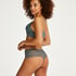 Loredana High Thong Boxers, Gray