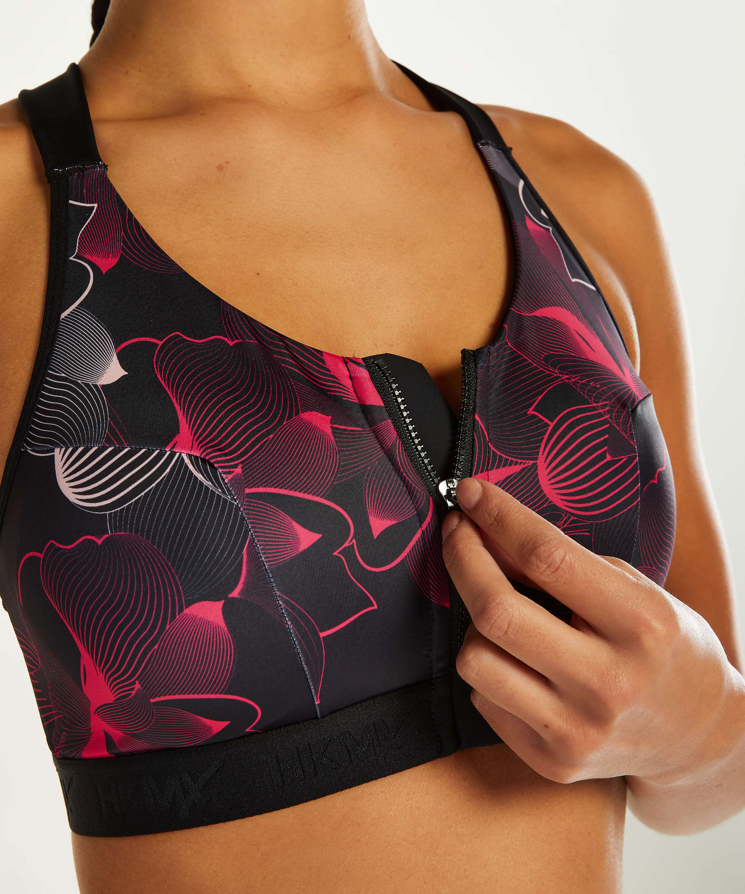 HKMX Sports bra The Pro Level 3, Pink, main