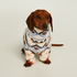 Dog Onesie, White