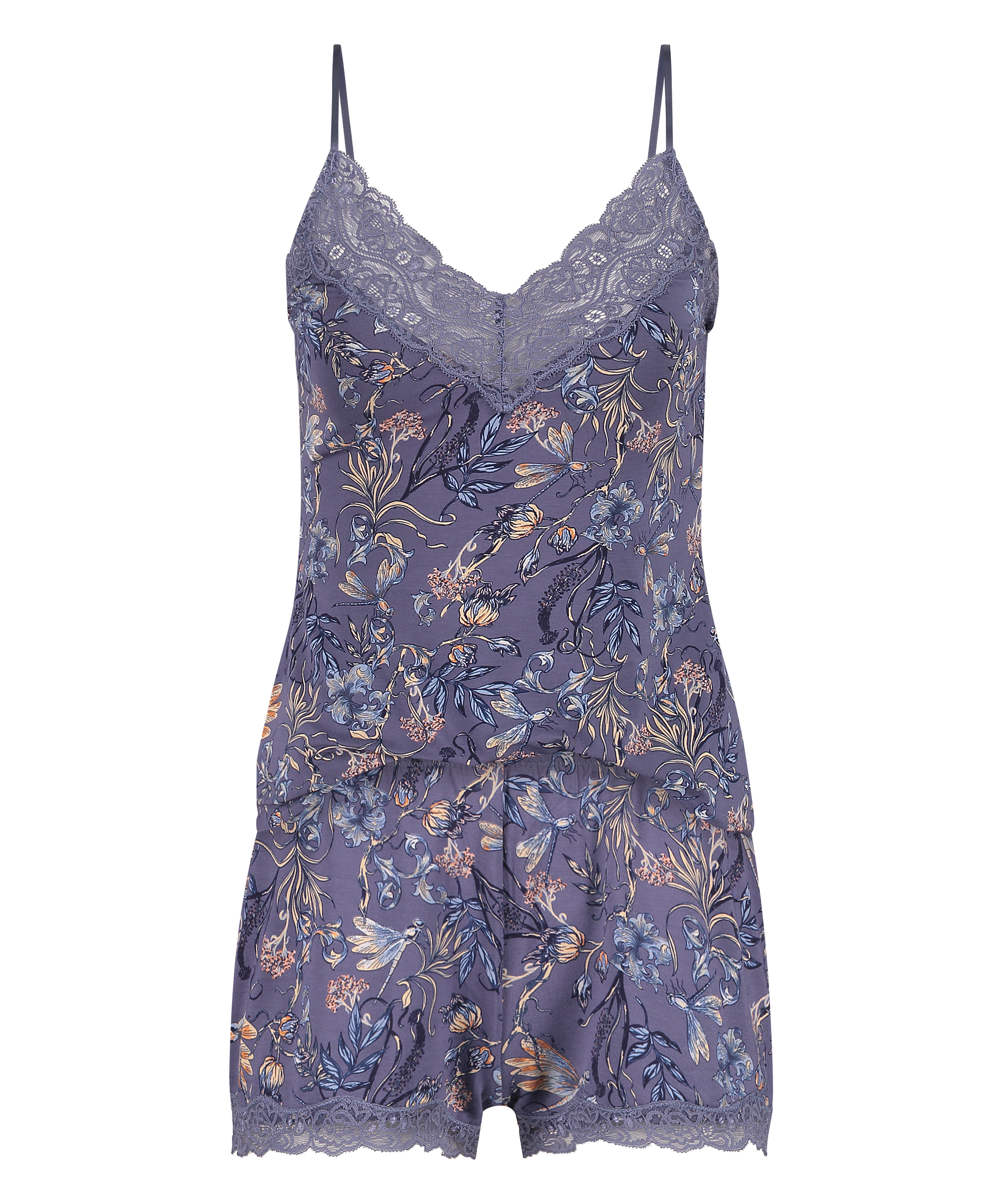 Pajama Set, Blue, main