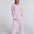 Cotton Pyjama Pants, Pink