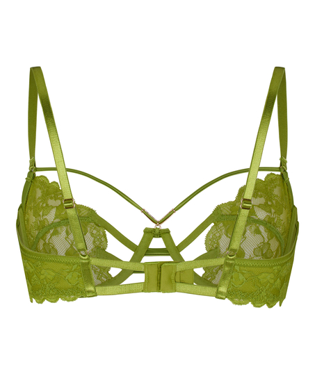 Non-Padded Underwired Bra Zara, Green