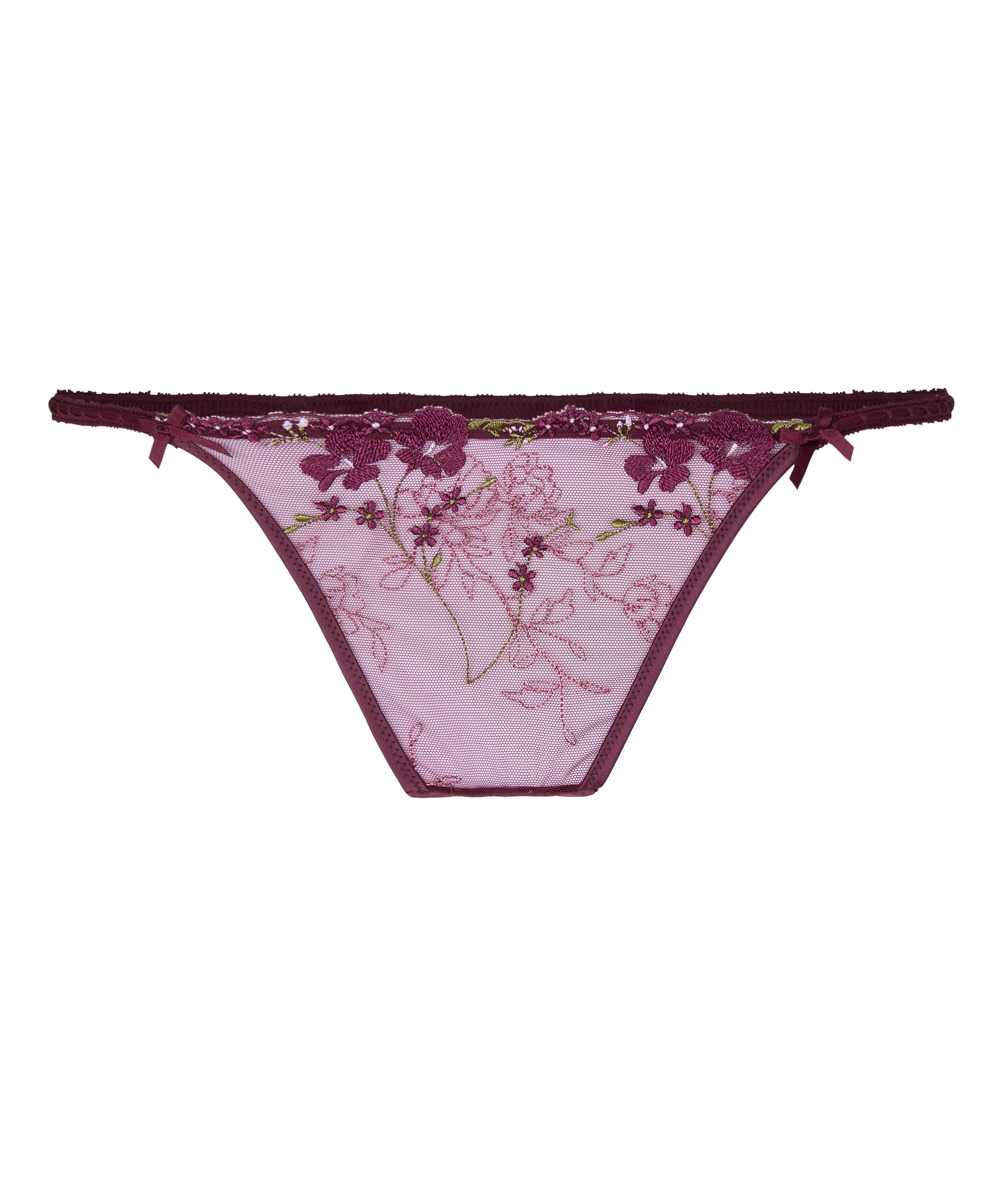 Peonie Highleg Thong, Purple