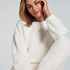 Fleece Snuggle Top, White